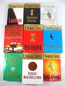 Danielle Steel Hardcover Books Lot Of 9 Ransom, Lightning, Jewels, Bittersweet - Bild 1 von 13
