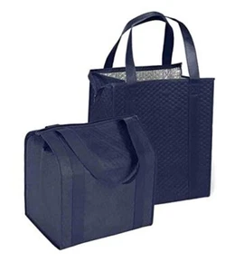 Large Capacity Heavy Duty Insulated Smart Shopping Bag - Strong Reusable - Picture 1 of 6