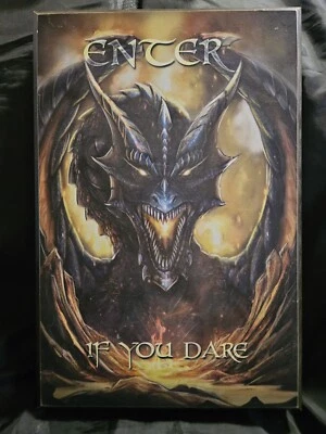 Porta llaves ocultas Enter If You Dare organizador decoración de pared Foto 1 de 4