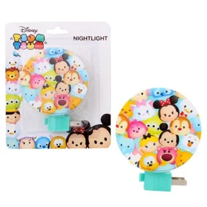 DISNEY TSUM TSUM Kids Boys Girls NIGHT LIGHT Pooh, Mickey, Olaf, Stitch, Minnie - Picture 1 of 3