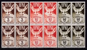1951 - España - Ifni - Edifil 76/78 - Bloque 4 - Dia Sello - Fauna - MNH - Imagen 1 de 1