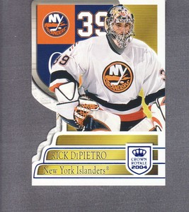 2003-04 Crown Royale Hockey Blue #65 Rick DiPietro 781/850