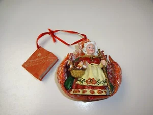 Christopher Radko Woodland Winds Nana In Leaf Christmas Ornament - Picture 1 of 5