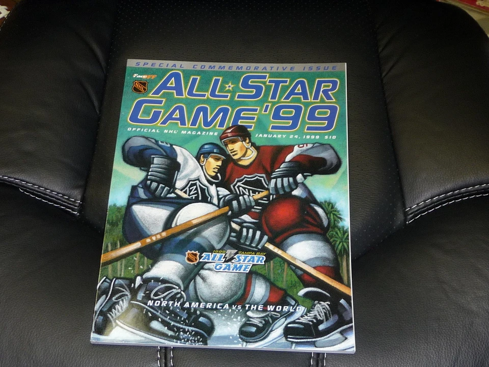 1999 NHL HOCKEY ALL STAR GAME PROGRAM TAMPA BAY  NEAR MINT - Image 1 of 1