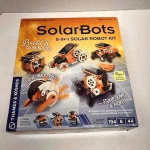 Solar Bots 8 in 1 Solar Robot Kit STEM Experiment Thames & Kosmos 665082 - Picture 1 of 3