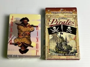 Carte da gioco Pirati famosi / 54 immagini diverse di pirati famosi, mai aperte - Foto 1 di 2
