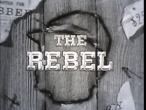 16MM SOUND-THE REBEL-"THE CHAMP"-1960-NICK ADAMS-MICHAEL ANSARA- B/W TV PRINT