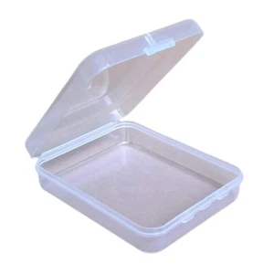 10 Pieces Plastic Puff Container With Lids Storage Boxes For Easy Organization - Picture 1 of 8
