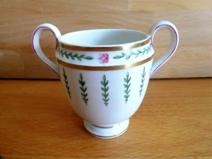 ANTIQUE NYMPHENBURG PORCELAIN TWIN HANDLE CUP WITH ENAMEL DECORAION - Picture 1 of 8