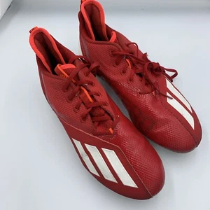 adidas Adizero Scorch Team Power Red FX2088 Mens Size 11.5 -Used- - Afbeelding 1 van 4