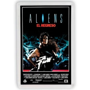 ALIENS EL REGRESO CARTEL CINE FRIDGE MAGNET IMAN NEVERA - Bild 1 von 3