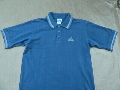 Adidas Men's Vintage 1999 polo shirt button up size Small Foto 1 de 4
