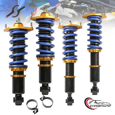 4X Coilovers Shock Struts For Mazda Miata Base SE LS STO Convertible 2D Adj - Image 1 of 4