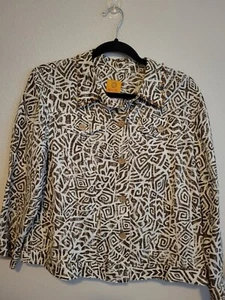 Ruby Rd Womens Top & Pants Set Size 18 Top  Pants Size 12  Cropped 2 Pie - Picture 1 of 5