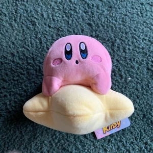Kirby Plush Club Mocchi Mocchi Warp Star Nintendo TOMY 6 Inch NWT - Picture 1 of 4