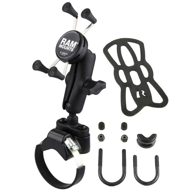 RAM Mount X-Grip ATV/UTV Clamp Mount For Standard Smartphones RAM-B-231-2-UN7U - Image 1 of 1