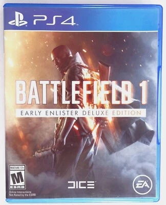 Battlefield 1: Early Enlister Deluxe Edition SONY PlayStation 4, 2016 No Manual - Image 1 of 4