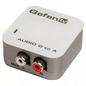 Gefen Digital Audio To Analog Audio Adapter/Converter GTV-DIGAUD-2-AAUD - Picture 1 of 6