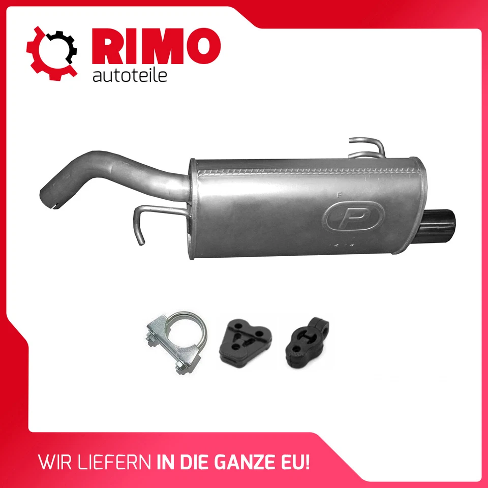 Smart Forfour 1.5 CDi (2004-2006) Endschalldämpfer Auspuff Mit Montagesatz - Bild 1 von 1
