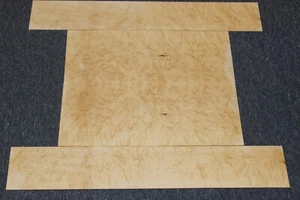 4A figured birdseye maple back and side set. Dreadnought size. - Picture 1 of 8