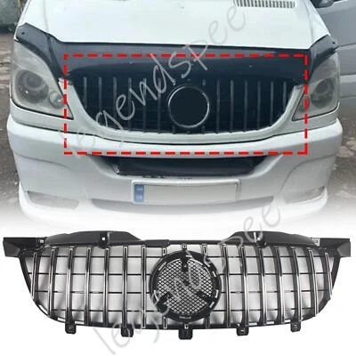 Front Bumper Grille Grill Outlet For Mercedes Benz W906 Sprinter 2009-2013 - Image 1 of 4
