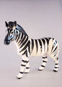Vintage ENESCO Bone China Zebra Figurine Taiwan Collectible - Picture 1 of 3