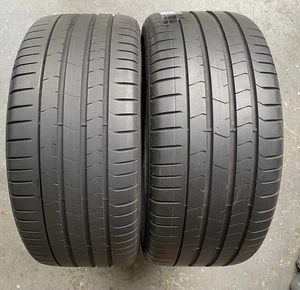 TYRES X 2, 255 35 19, PIRELLI P ZERO RUNFLATS PZ4 EX LOAD BMW 6.1 & 5.8 MM (929) - Picture 1 of 5