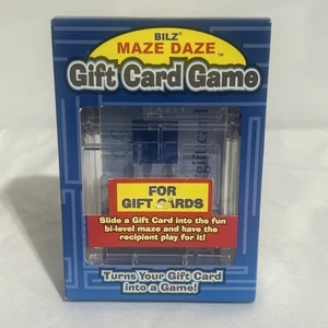 Bilz Gift Card Puzzle - Maze Game Brainteaser Fun Game! NEW IN BOX NOVELTY GAME - Picture 1 of 7