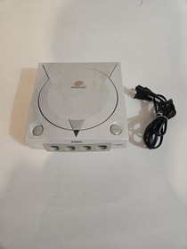 Sega Dreamcast HKT-3020 Video Game Console with Power Cord No Av Cable Untested
