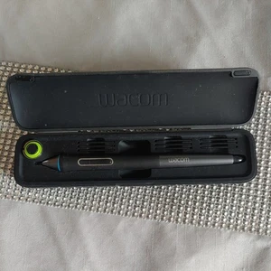 Wacom Pro Pen KP-503E z etui zapasowe stalówki czarno-szary do Cintiq - Zdjęcie 1 z 4