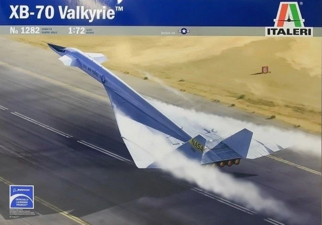 Italeri 1282 XB-70 Valkirie Kit Comprende da Assemblare 1:72