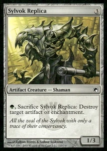 Sylvok Replica Scars of Mirrodin MTG Magic the gathering card - Picture 1 of 2