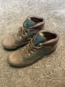 Timberland Stivali da Campo Impermeabili Uomo Taglia 11,5 Cioccolato - Foto 1 di 6