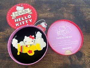 Erstwilder Hello Kitty Necklace Take to the Sky Airplane Lucite Sanrio 2021 - Picture 1 of 11