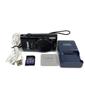 Canon PowerShot ELPH 330 HS/ IXUS 255 10x Digital Camera Digicam Bundle TESTED* - Picture 1 of 12