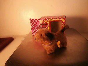 VINTAGE ALPS MINI PUP SERIES WIND UP PLUSH TOY W/ORIGINAL BOX MADE IN JAPAN - Picture 1 of 9