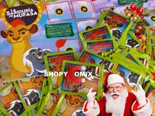 King Lion.The Lion Guard .100 Envelopes (500 Trading Cards) + Album. Special!!