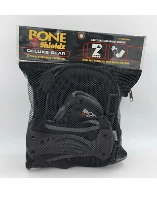 Rodilleras y muñequeras Bone Shieltz Deluxe Gear talla adulto grande Foto 1 de 3