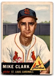 1953 Topps Mike Clark St. Louis Cardinals #193 - Picture 1 of 2