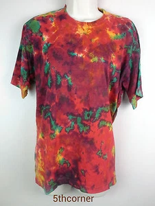 Camiseta Top S-5XL Tie Dye Retro Festival Hippy Batik Tye Die Rave TD4 - Imagen 1 de 2