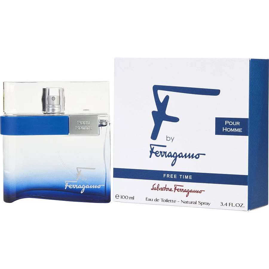 F BY SALVATORE FERRAGAMO FREE TIME EDT SPRAY (HOMBRES) 3,4 OZ *NUEVO EN CAJA SELLADA* Foto 1 de 1