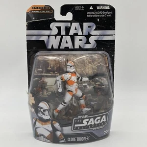STAR WARS Saga Collection CLONE TROOPER & Holo Mini Figure - Picture 1 of 16