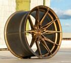 20? Rohana Rfx13 Brushed Bronze Wheels Rims For 350Z 370Z G35 Genesis Coupe