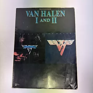 LIBRO DE MÚSICA VAN HALEN I AND II PIANO/VOZ/GUITARRA CANCIONERO RARO - Imagen 1 de 3