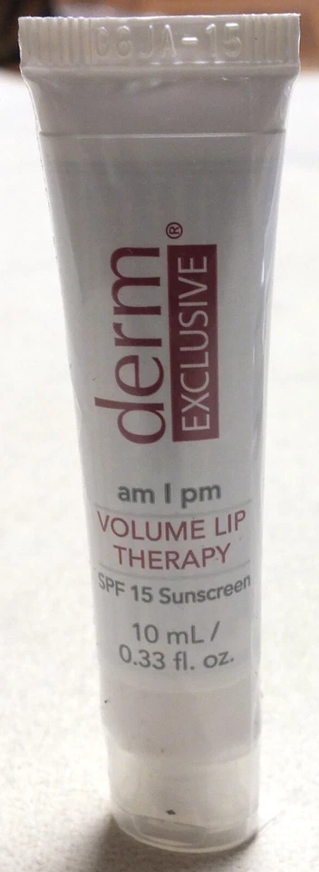 Derm Exclusive AM/PM Volume Lip Therapy SPF 15 .33fl.oz. New/Sealed - Image 1 of 1