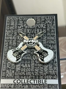 Hard Rock Cafe Casino Rockford Cross Gitarren PIN NEU! - Bild 1 von 2