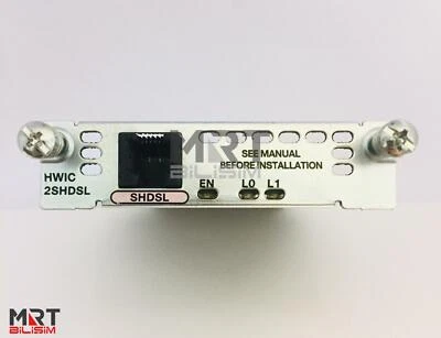 Cisco HWIC-2SHDSL 2-pair G.SHDSL HWIC 1 Year Warranty Qty 9 - Image 1 of 4