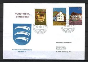 Liechtenstein M22 cover 1981 Buildings Triesen - Picture 1 of 1