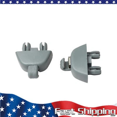 Fit For 2012-2015 VW Volkswagen Passat 2x Gray Sun Visor Hook Clip 6R0857561Y20 - Image 1 of 4