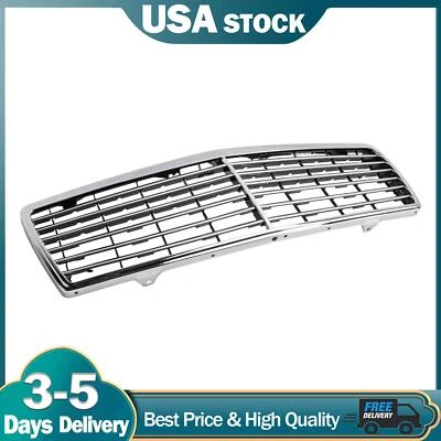 Chrome Front Bumper Grill Grille Fit For Mercedes Benz S-Class W140 1992-1998 US Foto 1 de 4
